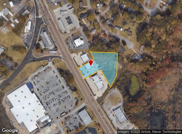  2056 S Highland Ave, Jackson, TN Parcel Map