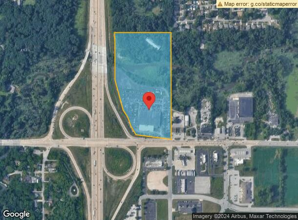  1550 E 61St Ave, Merrillville, IN Parcel Map