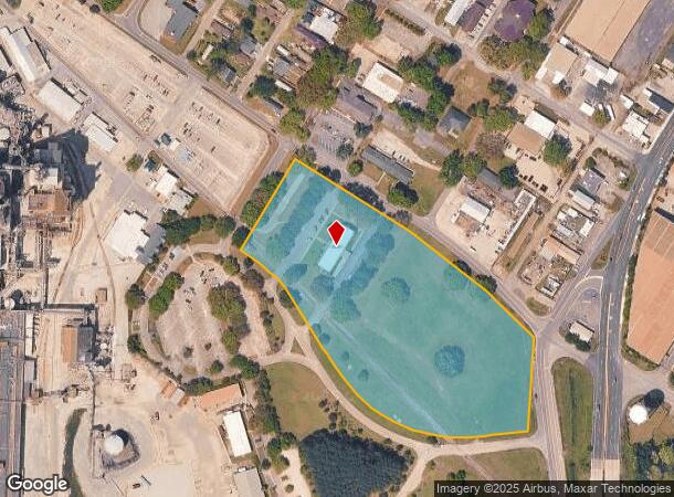 1515 Bourne St, Georgetown, SC Parcel Map