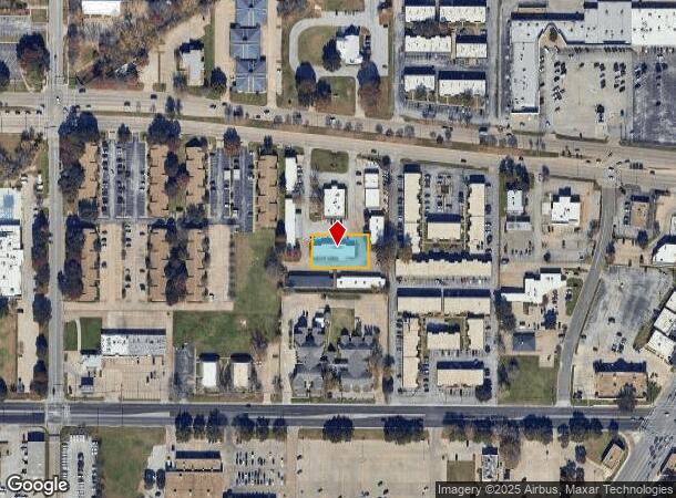  1108 W Pioneer Pkwy, Arlington, TX Parcel Map