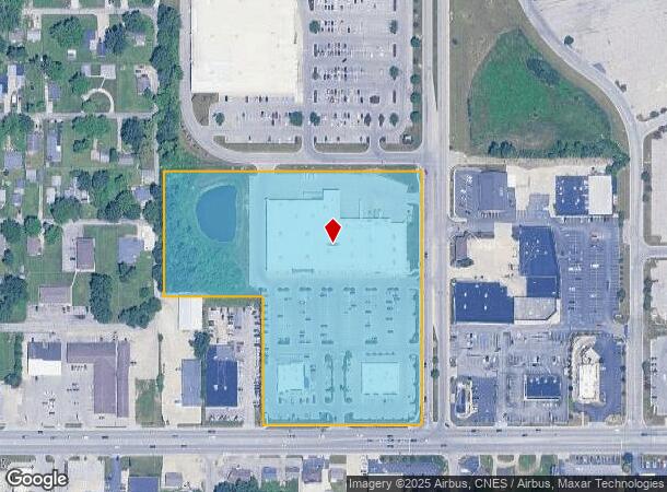  612 E Mcgalliard Rd, Muncie, IN Parcel Map