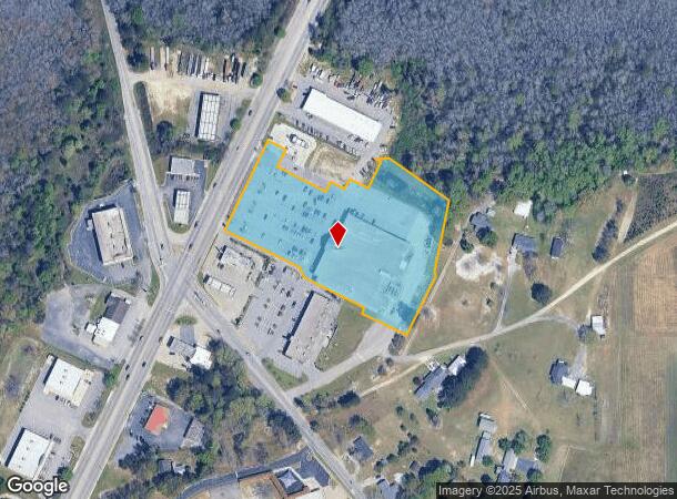  675 Main St, West Columbia, SC Parcel Map