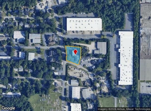  3669 N Peachtree Rd, Atlanta, GA Parcel Map