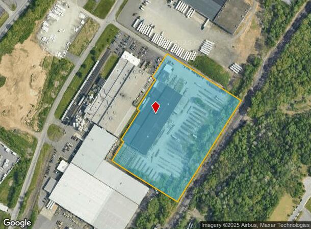  990 N South Rd, Scranton, PA Parcel Map