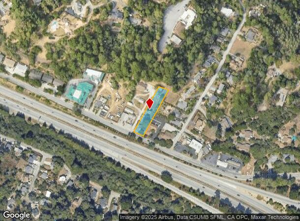 10094 Soquel Dr, Aptos, CA Parcel Map