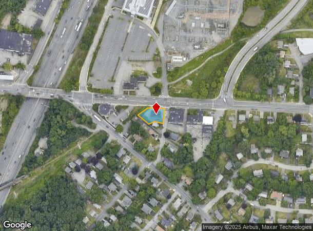  1264 Main St, Waltham, MA Parcel Map