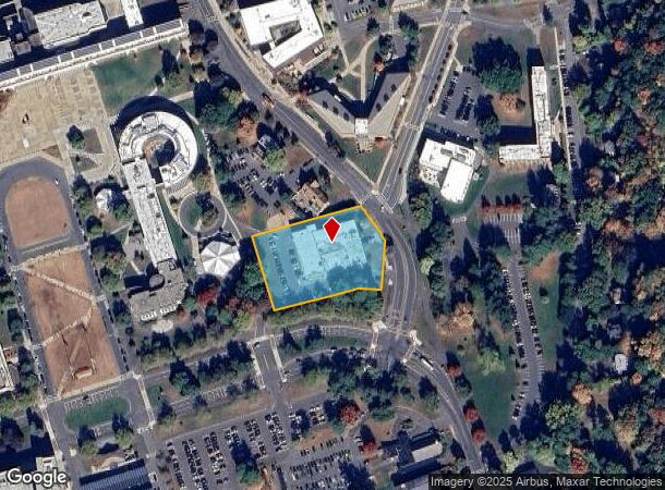 472 N Pleasant St, Amherst, MA Parcel Map