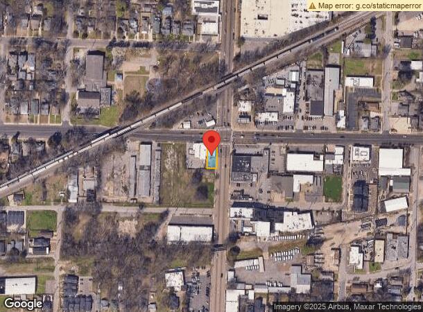  2129 Central Ave, Memphis, TN Parcel Map