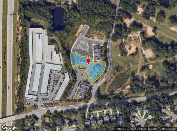 1460 Chapel Ridge Rd, Apex, NC Parcel Map