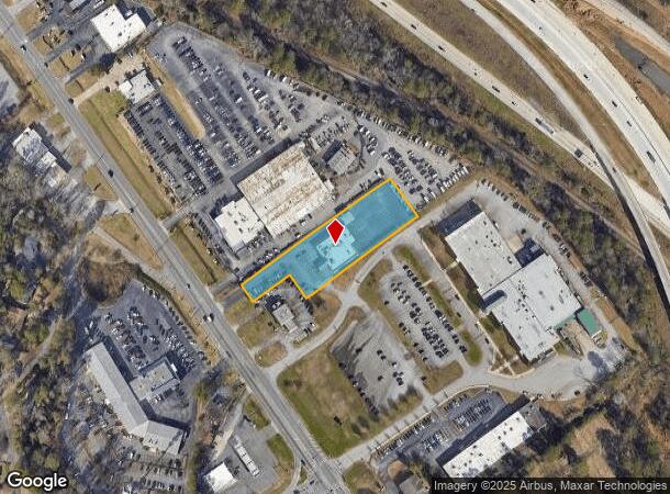 2077 Riverside Dr, Macon, GA Parcel Map