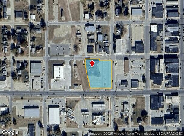  309 Central Ave W, Hampton, IA Parcel Map