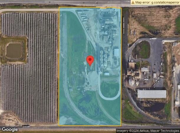  3600 W Main St, Turlock, CA Parcel Map