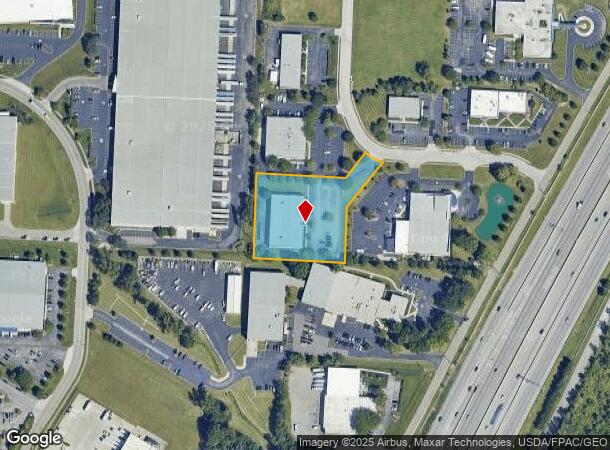 1645 Gateway Cir, Grove City, OH Parcel Map