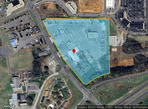  1670 Us Highway 601 N, Mocksville, NC Parcel Map