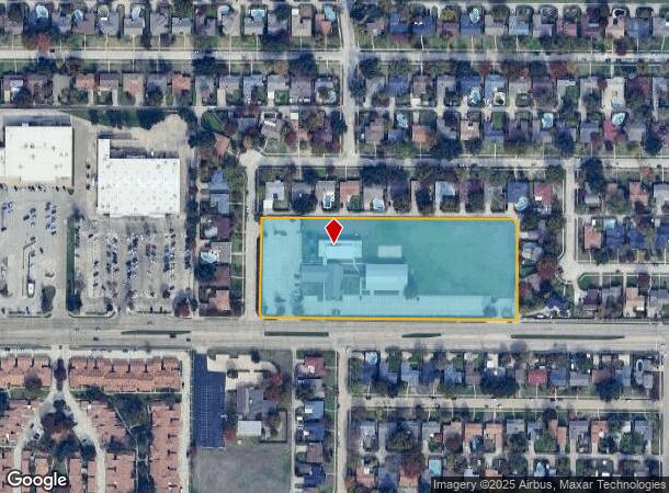  1601 Buckingham Rd, Richardson, TX Parcel Map