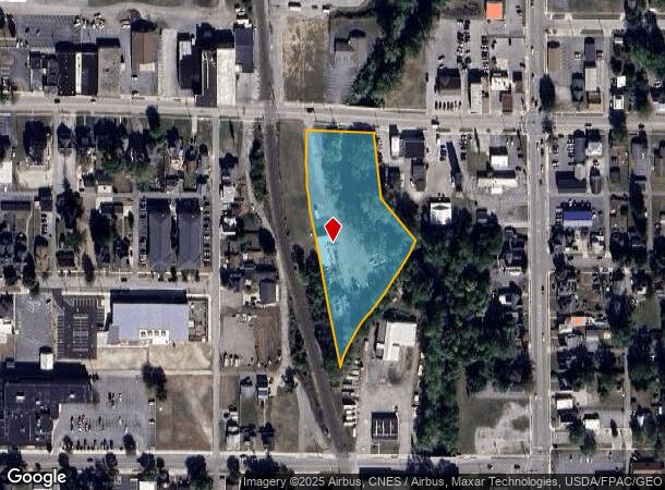  417 E Sandusky St, Findlay, OH Parcel Map