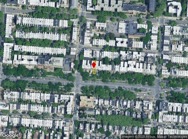  719 Eastern Pky, Brooklyn, NY Parcel Map