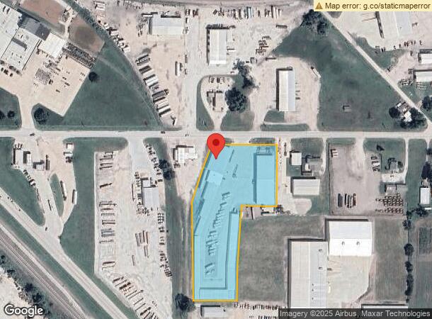  1535 Morningside Rd, Fremont, NE Parcel Map