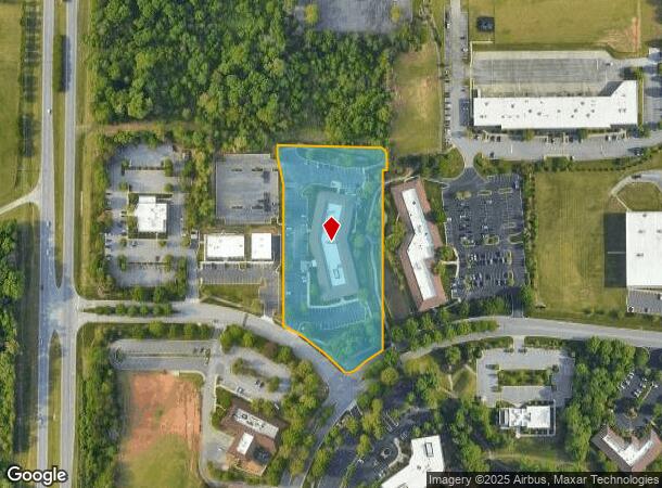 4015 Meeting Way, High Point, NC Parcel Map