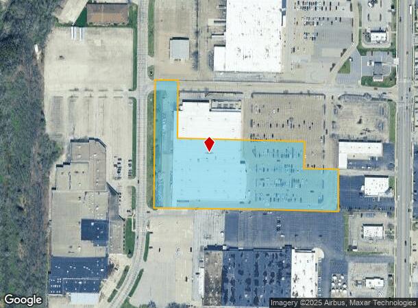  3315 N University St, Peoria, IL Parcel Map