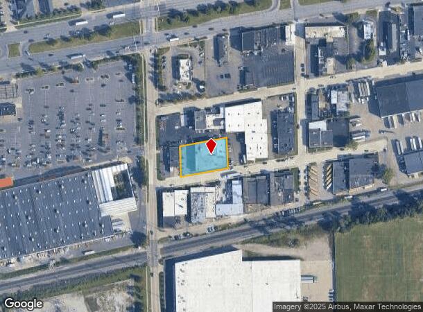  25302 Trowbridge St, Dearborn, MI Parcel Map