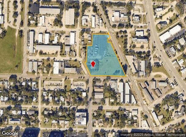 1611 Waverly Pl, Melbourne, FL Parcel Map