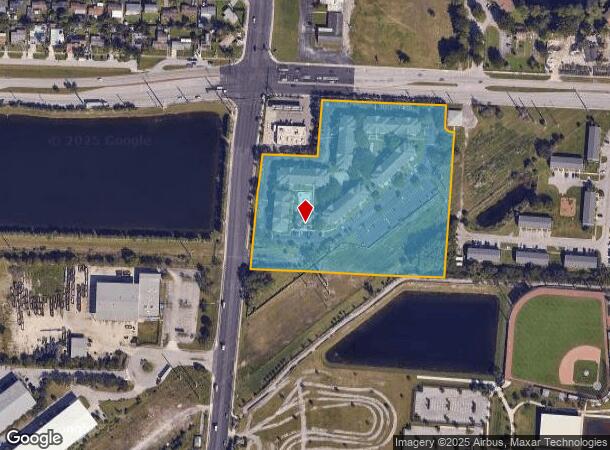 5500 N Haverhill Rd, West Palm Beach, FL Parcel Map