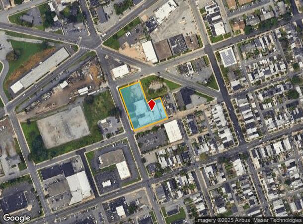 1231 W Green St, Allentown, PA Parcel Map