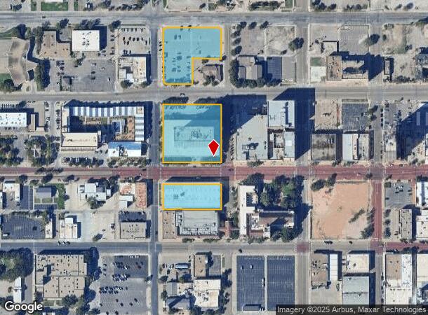  1500 Broadway, Lubbock, TX Parcel Map