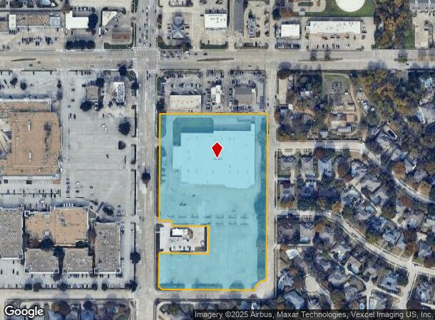  1300 Custer Rd, Plano, TX Parcel Map