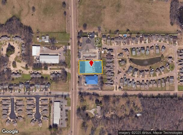  6426 Highway 51 N, Horn Lake, MS Parcel Map