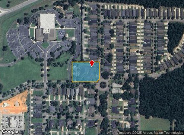  10171 Papageorge St, Daphne, AL Parcel Map