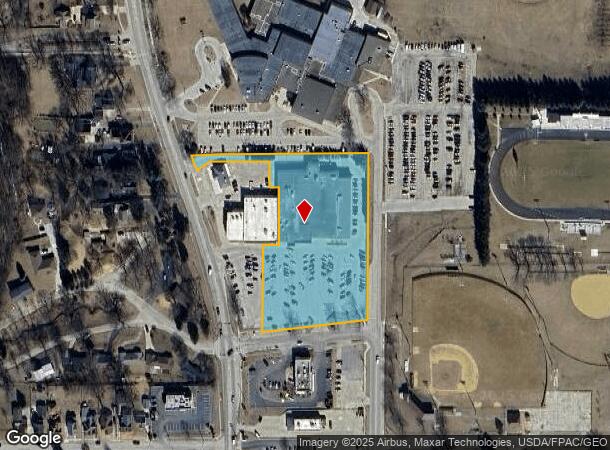 825 N Main St, Canton, IL Parcel Map