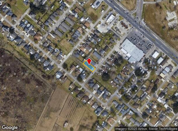  120 E St, Belle Chasse, LA Parcel Map