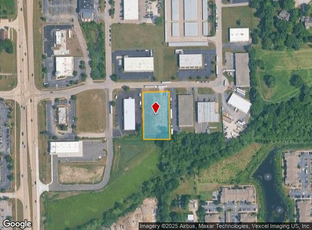 23857 W Industrial Dr S, Plainfield, IL Parcel Map