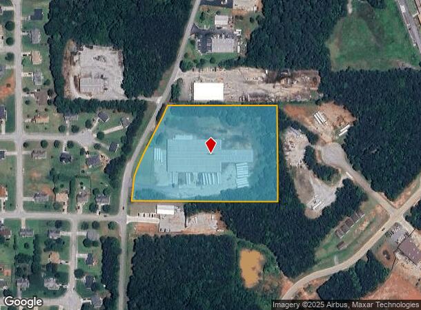853 Steele Dr, Hampton, GA Parcel Map
