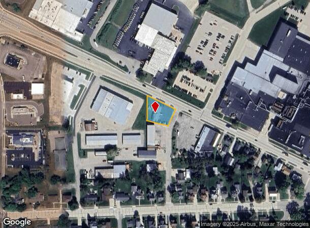 1101 W James St, Columbus, WI Parcel Map