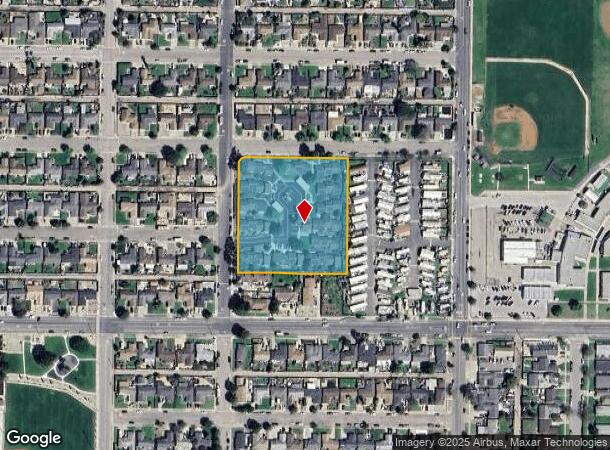  640 N Q St, Lompoc, CA Parcel Map