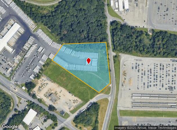  8538 Dorsey Run Rd, Jessup, MD Parcel Map