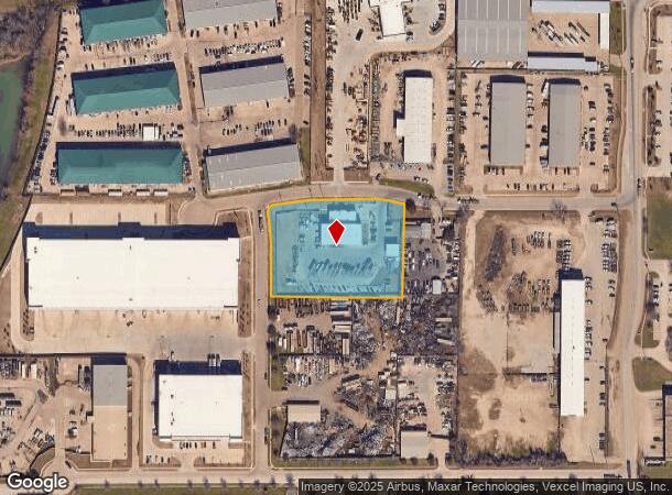 1620 Riverview Dr, The Colony, TX Parcel Map