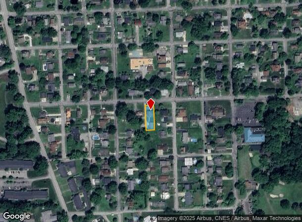  709 7Th St, Beaver Falls, PA Parcel Map