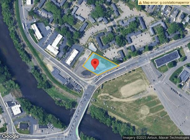  1672 Memorial Ave, West Springfield, MA Parcel Map