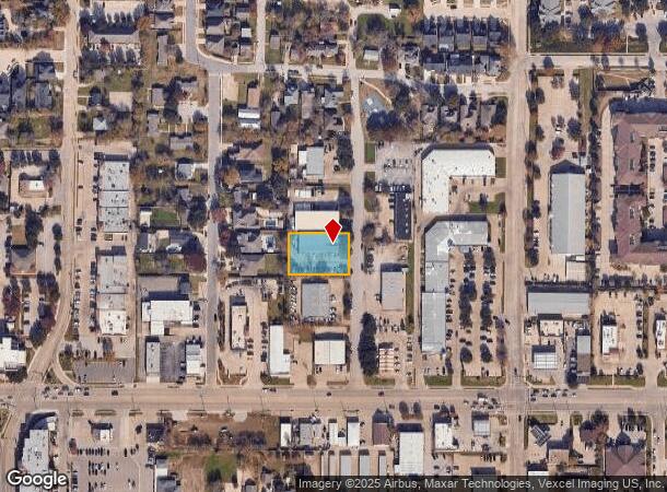 131 Central Ave, Grapevine, TX Parcel Map