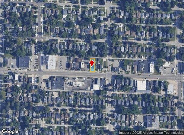  1115 Fulton St W, Grand Rapids, MI Parcel Map