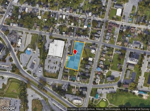 435 E Franklin St, Hagerstown, MD Parcel Map