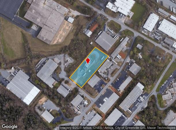  10 Geneva Ct, Greenville, SC Parcel Map