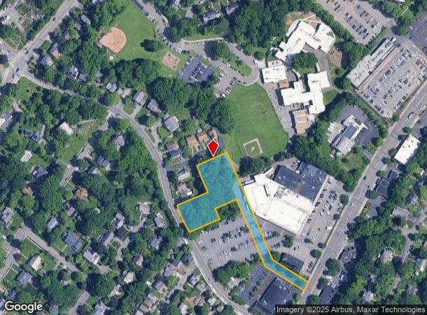  43 Weaver St, Larchmont, NY Parcel Map