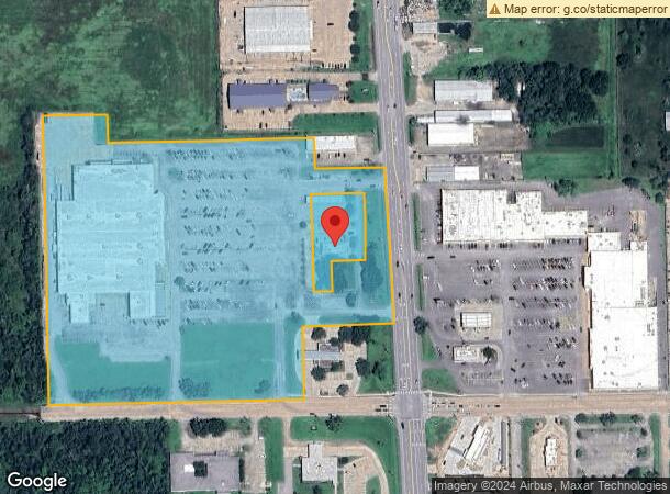  1801 N Velasco St, Angleton, TX Parcel Map