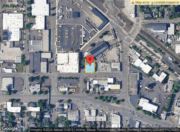  1015 Se Woodward St, Portland, OR Parcel Map