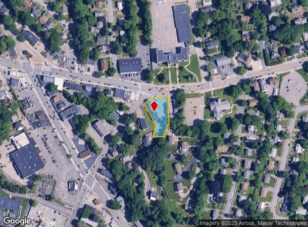  1094 Pleasant St, Worcester, MA Parcel Map